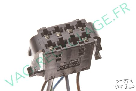 Fiche connecteur 8 pôles 191972724 pour Audi Seat Skoda Volkswagen - Image 3