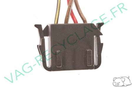 Fiche connecteur 4 pôles 191972704 Passat Corrado Golf 3 Polo 2 Polo 3 - Image 3