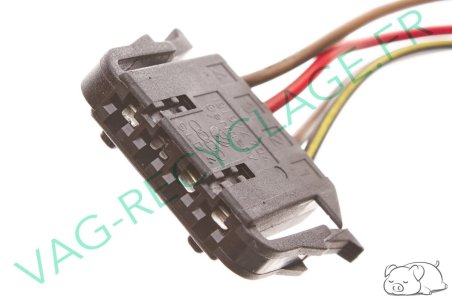 Fiche connecteur 4 pôles 191972704 Passat Corrado Golf 3 Polo 2 Polo 3 - Image 4
