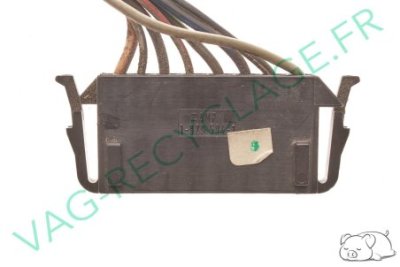 Fiche connecteur 8 pôles 191972708 Golf 3 Polo 3 Passat Corrado Sharan - Image 3