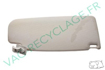 Pare-soleil gauche gris clair 6N0857551F pour Polo 3 6N 6N2 de 1994 à 2001 - Image 1