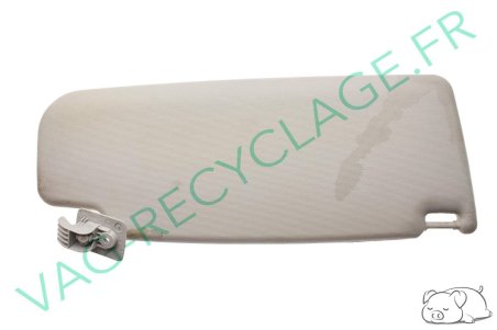 Pare-soleil gauche gris clair 6N0857551F pour Polo 3 6N 6N2 de 1994 à 2001 - Image 2