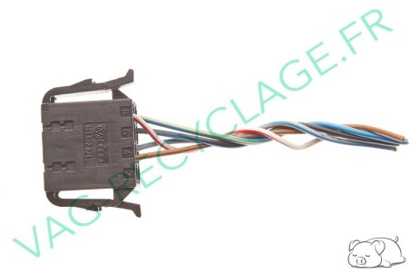 Fiche connecteur 8 pôles 191972724 pour Audi Seat Skoda Volkswagen - Image 1