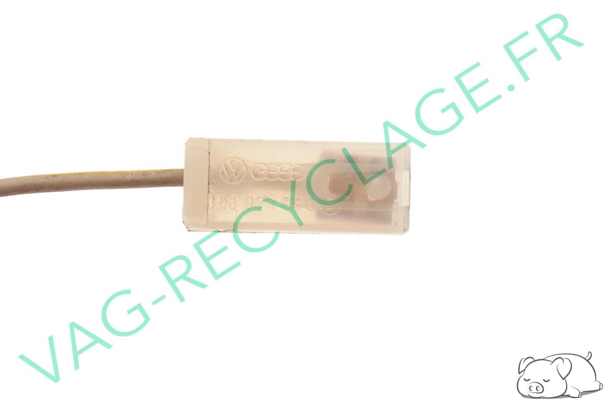 Boitier fiche plate 161971990B pour Seat Audi Volkswagen - Image 1
