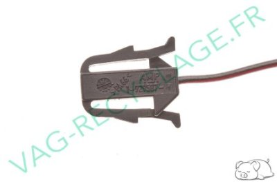 Fiche connecteur 1 pôle 191972701 pour Audi Seat Skoda Volkswagen - Image 3