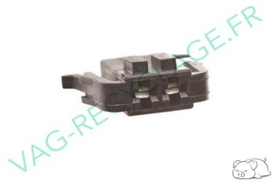 Fiche connecteur noir 2 pôles 191972702 pour Audi Seat Skoda Volkswagen - Image 4