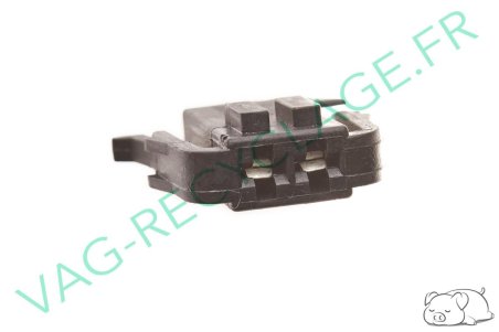 Fiche connecteur noir 2 pôles 191972702 pour Audi Seat Skoda Volkswagen - Image 4