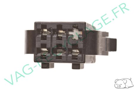 Fiche connecteur 6 pôles 191972723 Golf 2 Golf 3 Corrado Passat Polo 3 Sharan - Image 3