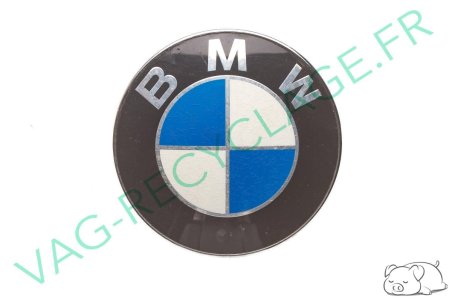 Logo emblème capot moteur BMW 51148132375 Bmw 82mm - Image 1