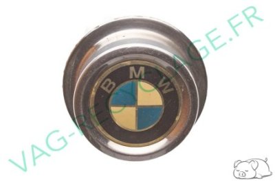 Cache moyeu chromé 36131127230 pour Bmw série 3 E30 avec jantes acier style 1 - Image 1