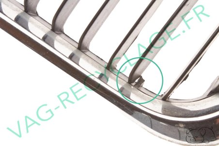 Haricot grille de calandre 51138185801 coté gauche pour Bmw série 3 E46 - Image 3