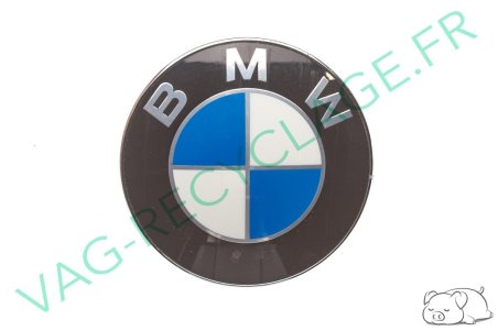Logo emblème capot BMW 51148132375 Bmw 82mm - Image 1