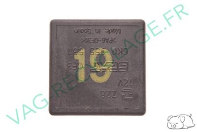 Relai N. 19 régulation essuie-glace 6K0955531 pour Seat Ibiza Toledo Arosa - Image 1