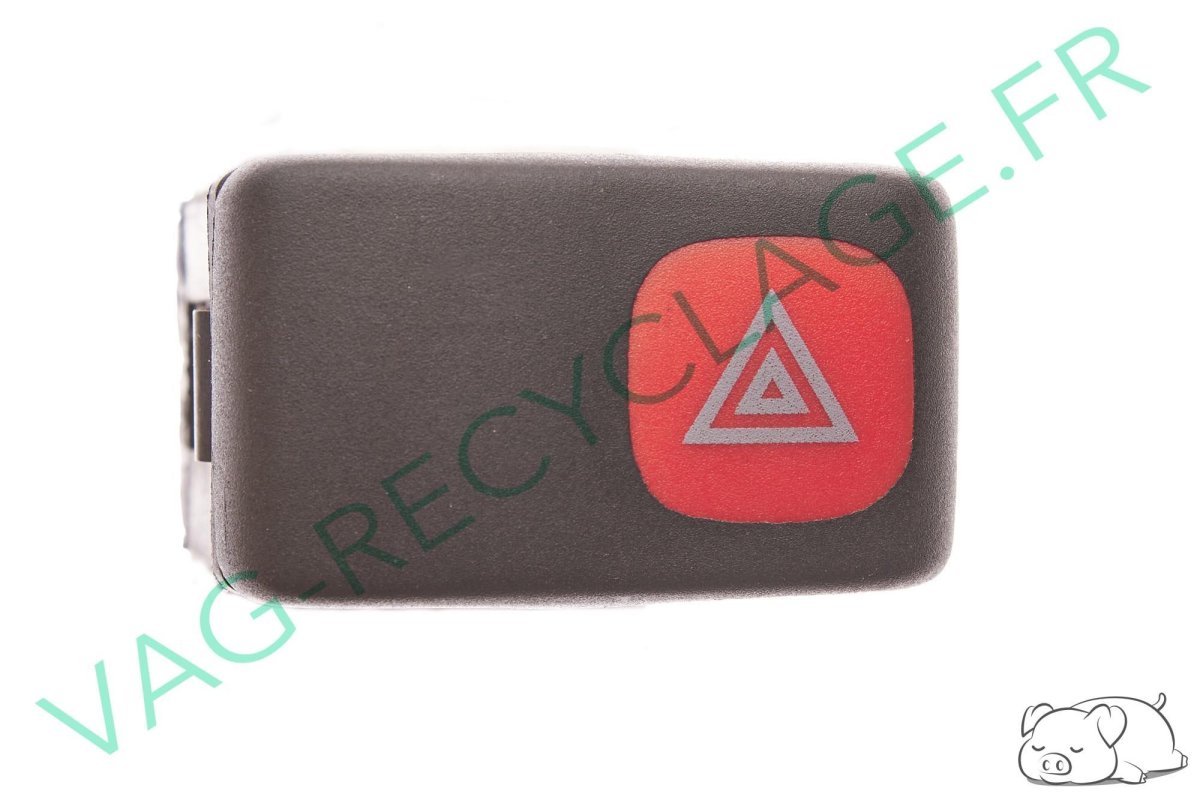 Bouton de warning 6N1953235 pour Caddy 2 et Polo 3 Phase 1 6N - Image 1