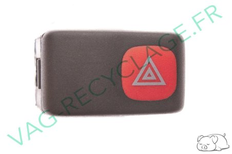Bouton de warning 6N1953235 pour Caddy 2 et Polo 3 Phase 1 6N - Image 1