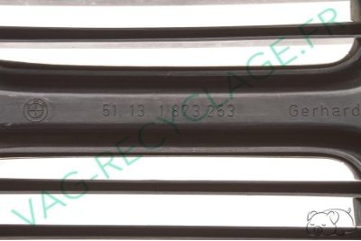 Haricots grille de calandre 51131873253 Bmw série 5 E28 pour pièces - Image 3