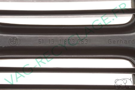 Haricots grille de calandre 51131873253 Bmw série 5 E28 pour pièces - Image 3
