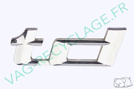 Logo emblème coffre arrière "TD" 51148122483 Bmw Série 3 E36 Série 5 E34 E39 - Image 1