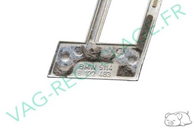 Logo emblème coffre arrière "TD" 51148122483 Bmw Série 3 E36 Série 5 E34 E39 - Image 3