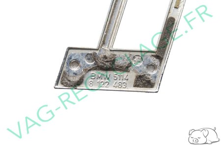 Logo emblème coffre arrière "TD" 51148122483 Bmw Série 3 E36 Série 5 E34 E39 - Image 3