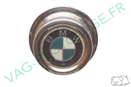 Cache moyeu chromé 36131127230 pour Bmw série 3 E30 avec jantes acier style 1 - Image 1