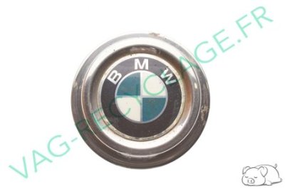 Cache moyeu chromé 36131127230 pour Bmw série 3 E30 avec jantes acier style 1 - Image 1