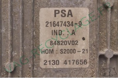 Calculateur moteur ECU S2000-21 9646184980 pour Peugeot 106 1.4i - Image 4