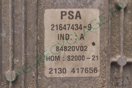 Calculateur moteur ECU S2000-21 9646184980 pour Peugeot 106 1.4i - Image 4