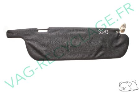 Pare-soleil droit blanc / noir 251857552A pour Volkswagen Transporter T3 - Image 1