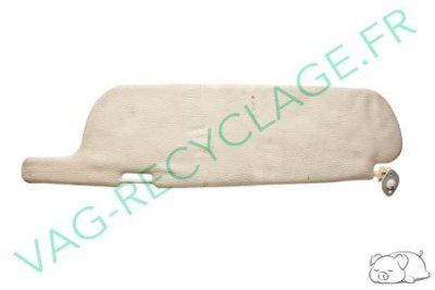 Pare-soleil droit blanc / noir 251857552A pour Volkswagen Transporter T3 - Image 1
