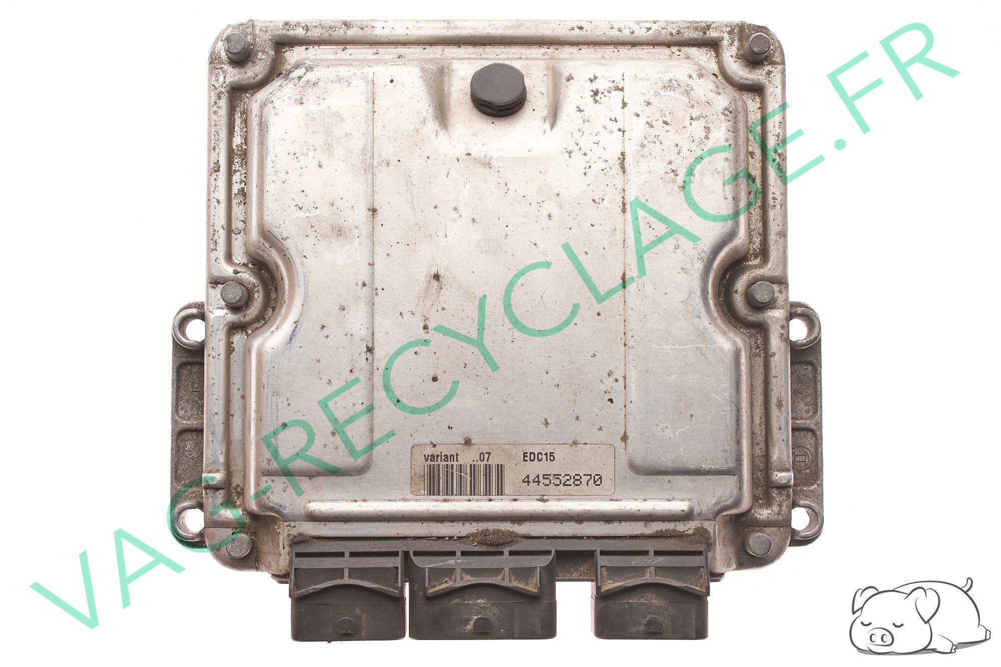 Calculateur moteur ECU Bosch EDC15C2 9658373080 0281011525 Peugeot 206 2.0 HDI - Image 1