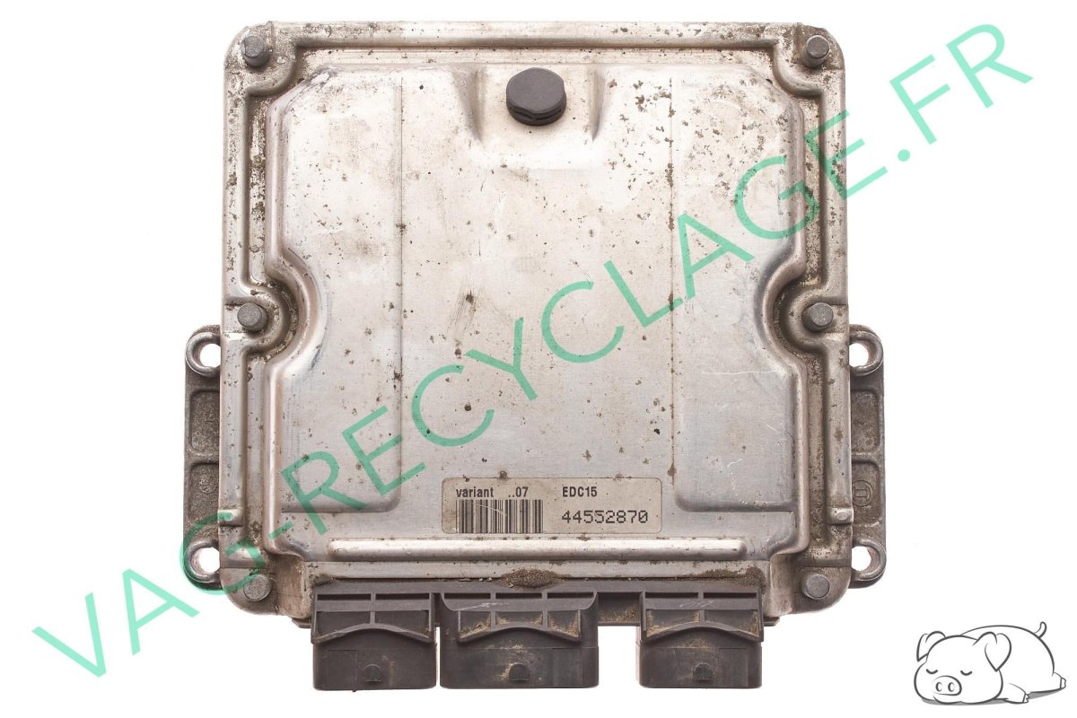 Calculateur moteur ECU Bosch EDC15C2 9658373080 0281011525 Peugeot 206 2.0 HDI - Image 1