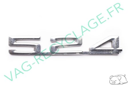 Logo emblème de coffre arrière "524" 51141946166 pour Bmw Série 5 E34 524TD - Image 1