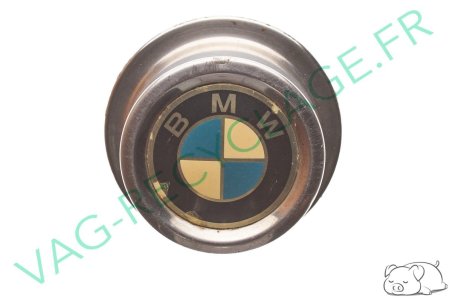 Cache moyeu chromé 36131127230 pour Bmw série 3 E30 avec jantes acier - Image 1