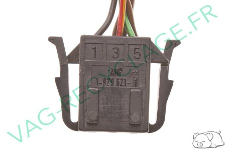 Fiche connecteur 6 pôles 191972723 Passat Polo 3 Corrado Sharan Golf 2 Golf 3 - Image 3