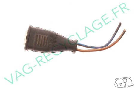 Connecteur fiche 2 broches 171919141 443906231 pour Volkswagen Audi Seat Skoda - Image 2