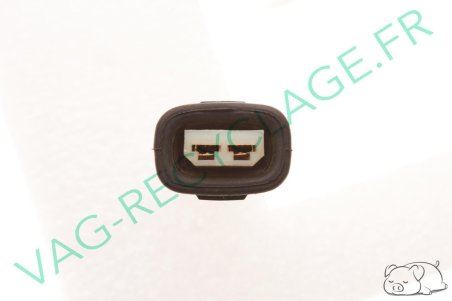 Connecteur fiche 2 broches 171919141 443906231 pour Volkswagen Audi Seat Skoda - Image 3