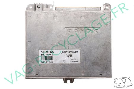 Calculateur moteur ECU Siemens 7700101920 HOM7700864451 Renault Megane 1 1.6i - Image 1