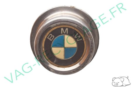 Cache moyeu chromé 36131127230 pour Bmw série 3 E30 avec jantes acier - Image 1