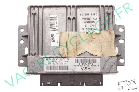 Calculateur moteur ECU S2000-1 9632727280 9642723980 Peugeot 406 1.8 16V - Image 1