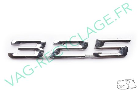 Logo emblème de coffre arrière "325" 51141960225 pour Bmw Série 3 E36 - Image 1