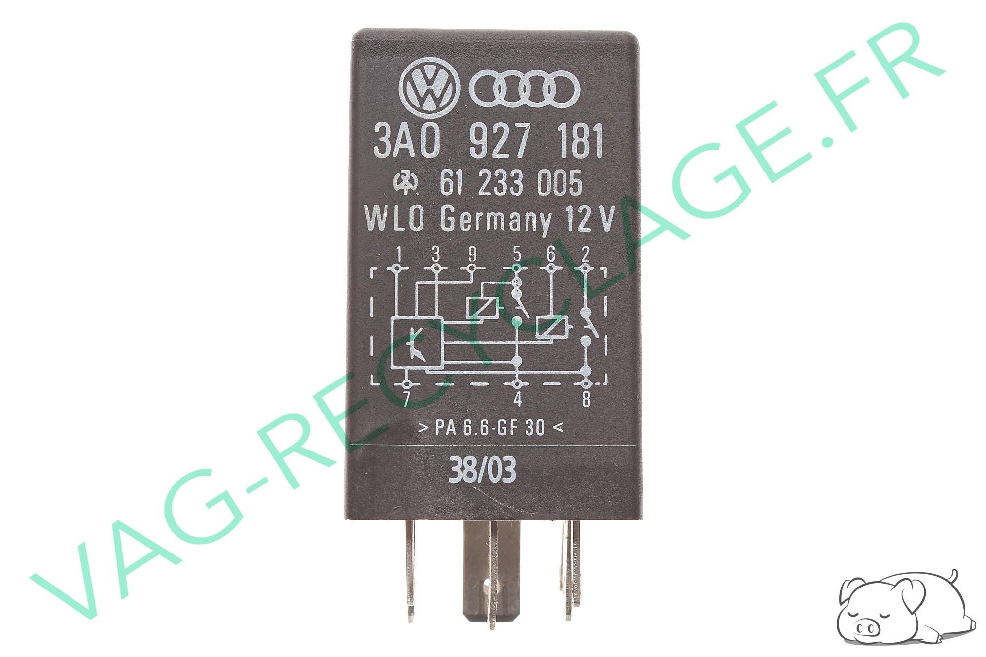 Relai démarreur 3A0927181 pour Audi Seat Skoda Volkswagen boite automatique - Image 1