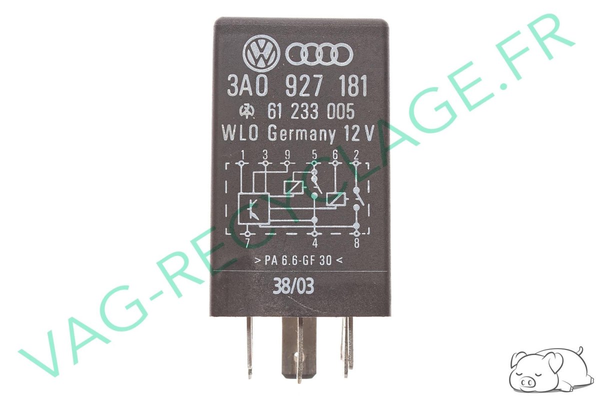 Relai démarreur 3A0927181 pour Audi Seat Skoda Volkswagen boite automatique - Image 1