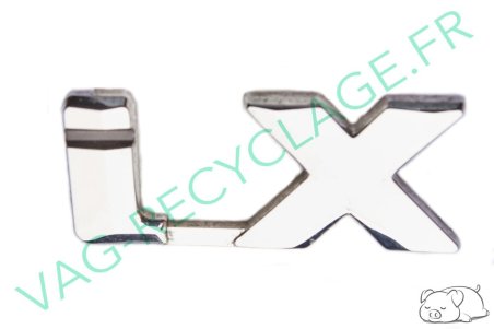 Logo emblème de coffre arrière "ix" 51141924867 pour Bmw Série 3 E30 325ix - Image 1