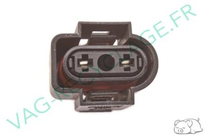 Boitier fiches plates 2 pôles 7M0973202 pour Skoda Seat Audi Volkswagen - Image 4