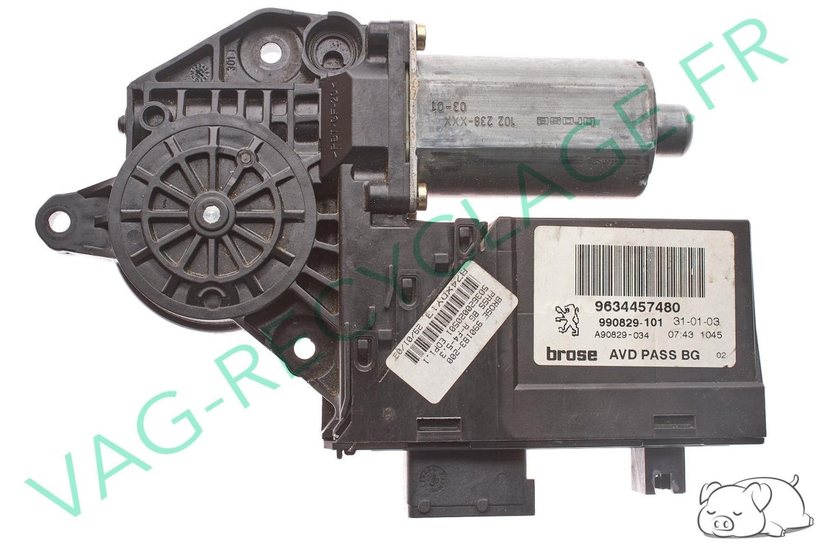 Moteur lève-vitre avant droit pour Peugeot 307 9634457480 - Image 1
