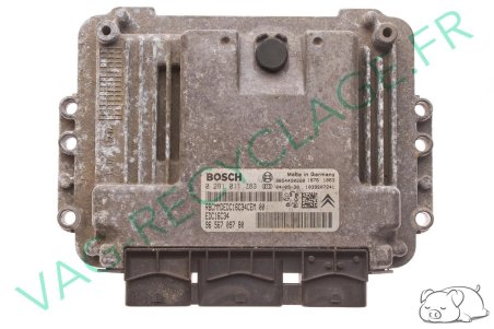 Calculateur moteur ECU Bosch EDC16C34 9656709780 0281011783 Peugeot 206 1.4HDI - Image 1