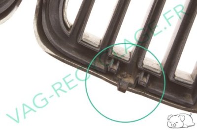 Haricots grille de calandre 51131873253 pour Bmw série 5 E28 Moyen - Image 4