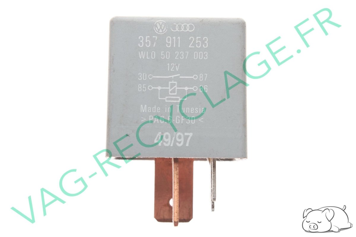 Relai 357911253 préchauffage Seat Cordoba Alhambra Arosa Toledo Leon Ibiza - Image 1