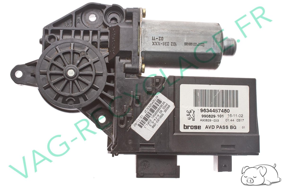 Moteur lève-vitre avant droit 9634457480 pour Peugeot 307 - Image 1